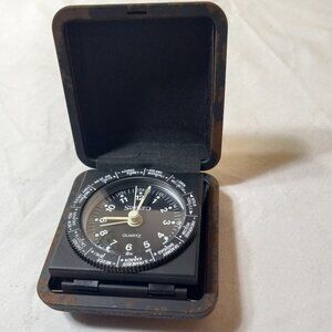 Vtg Stafford Quartz Travel Alarm Clock